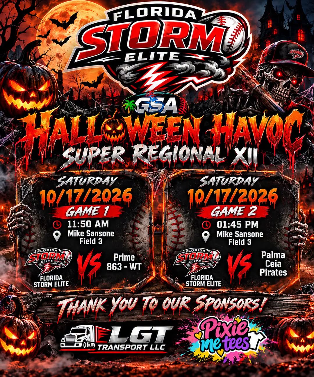 Halloween Havoc Game Day